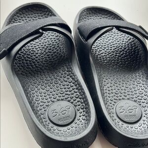 COPY - Allbirds Never Been Worn Black Slide Sandals